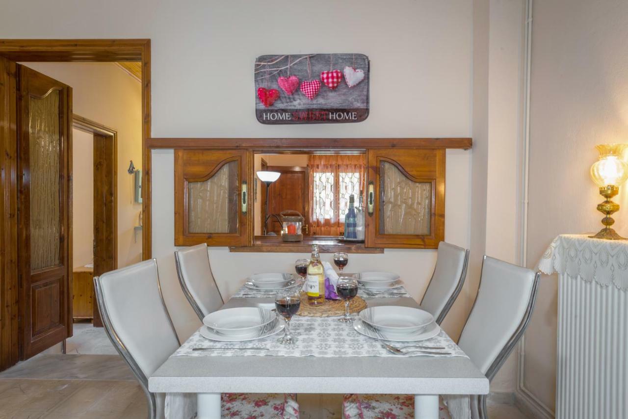 Family Holiday Apartment With Garden & Bbq Velonádes Zewnętrze zdjęcie
